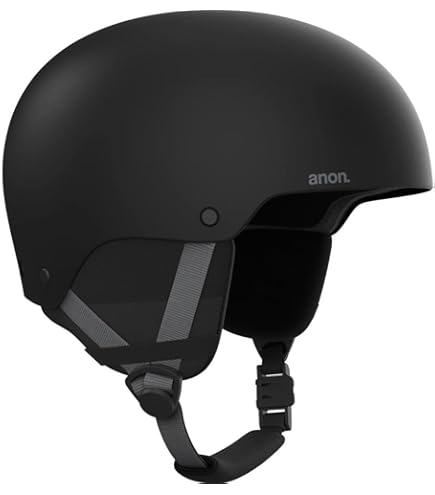 Amazon.com: Anon Kids' Rime 3 Helmet, Black, Large : Sports & Outdoors